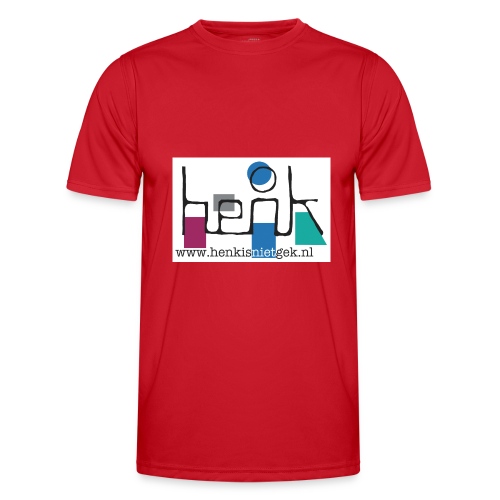 henkisnietgek-logo - Functioneel T-shirt voor mannen