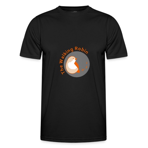 The Walking Robin logo - Maglietta sportiva per uomo