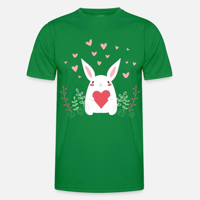 Eastern Bunny Easter Bunny Rabbit Ears Cute LOL Men's Functional T-Shirt