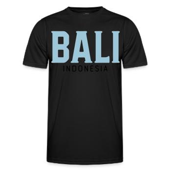 Bali - T-shirt sport Homme - noir - Devant - AI Model Male 178 dark (178cm)