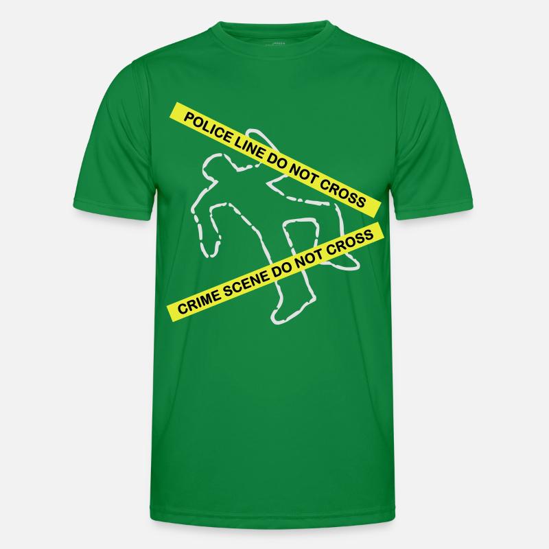 Crime scene set Men's Functional T-Shirt