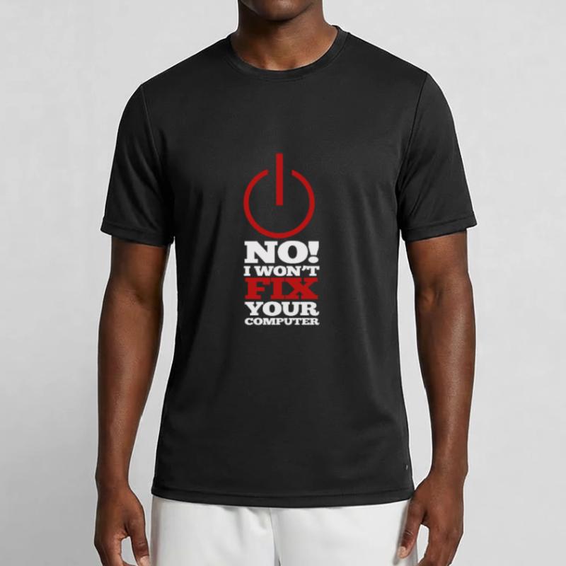 Computer Programm Code Nerd Script Hacker Männer Funktions-T-Shirt