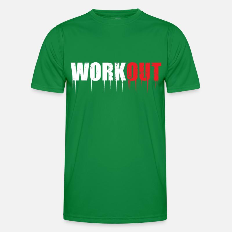 Workout Männer Funktions-T-Shirt