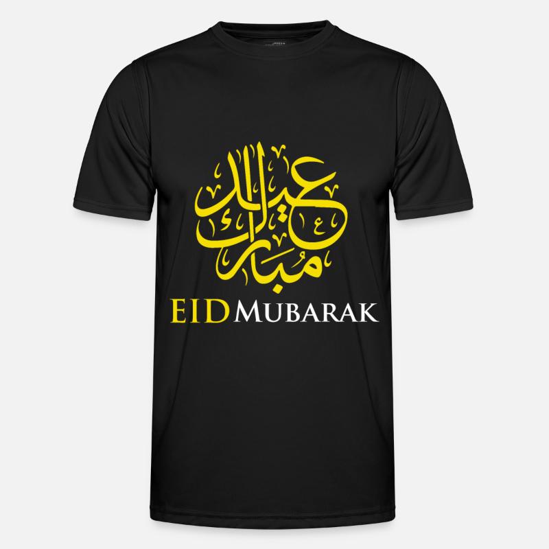 Islam Eid Mubarak Männer Funktions-T-Shirt