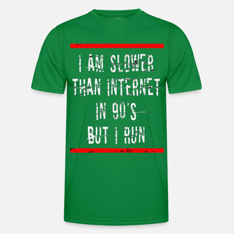 Coureurs lents course cadeau de course T-shirt sport Homme