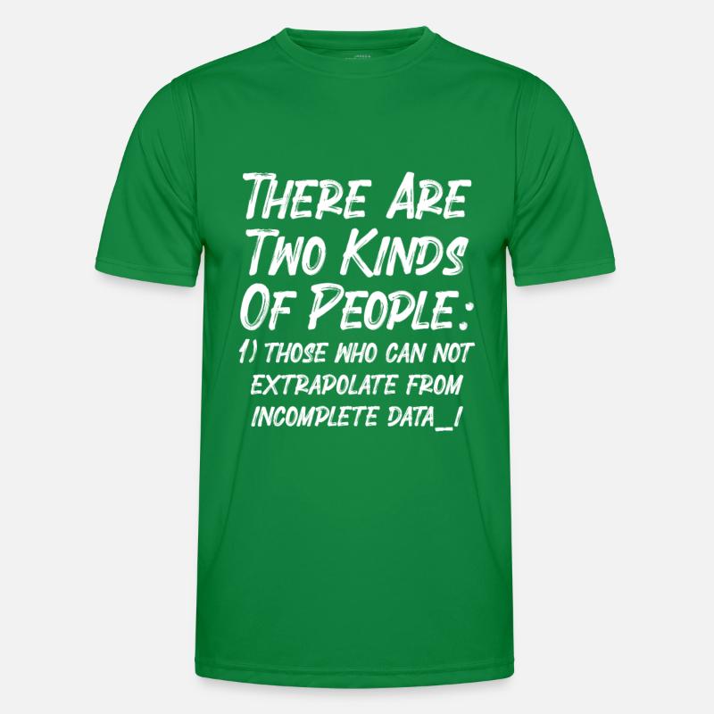 Incomplete Data Funny Science Nerd Men's Functional T-Shirt