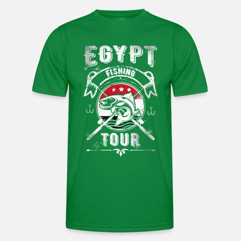 Excursion de pêche en Égypte T-shirt sport Homme