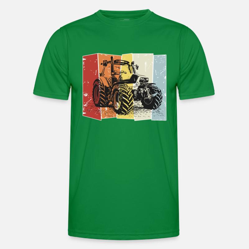 Traktor Deutz retro Männer Funktions-T-Shirt