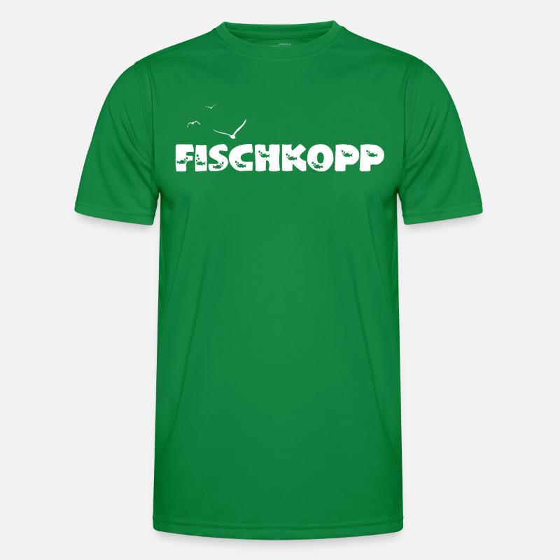Fischkopp Männer Funktions-T-Shirt