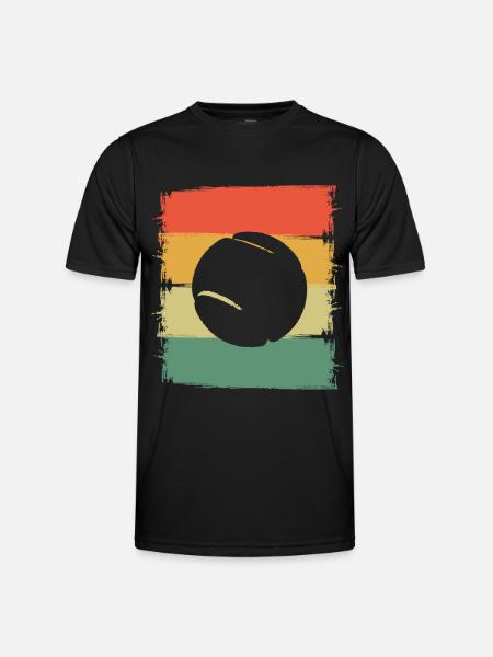 Balle de tennis - T-shirt sport Homme - noir