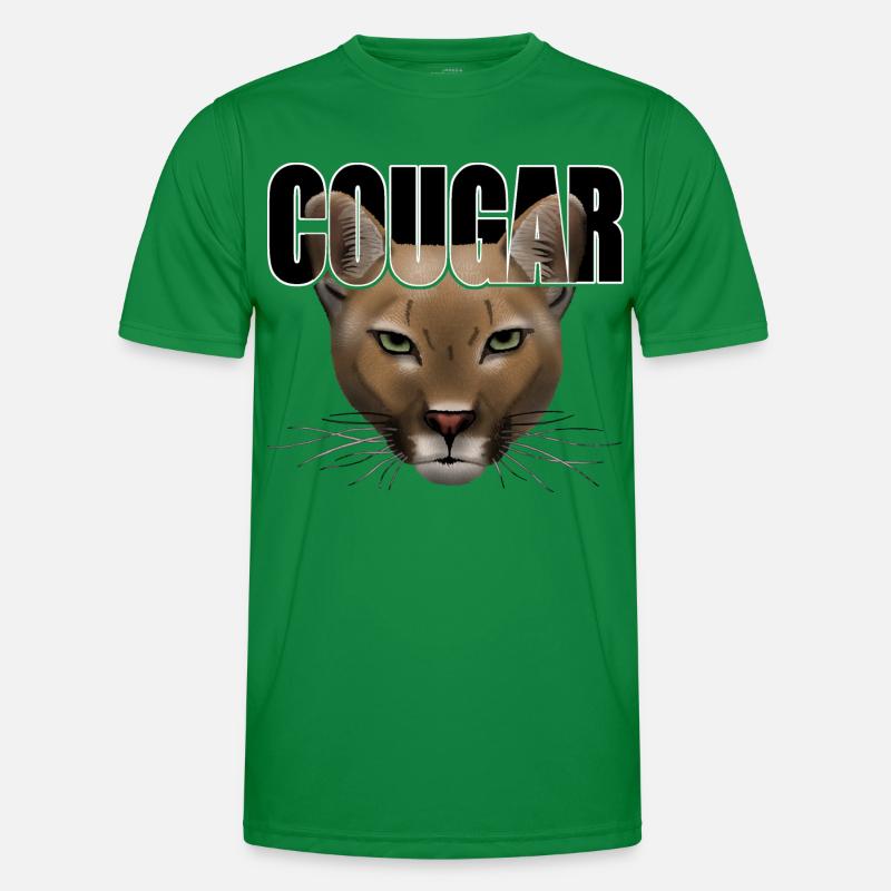 Cougar script R6Z Men's Functional T-Shirt
