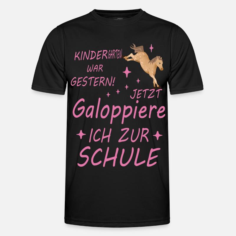 Kindergarten War Gestern Männer Funktions-T-Shirt