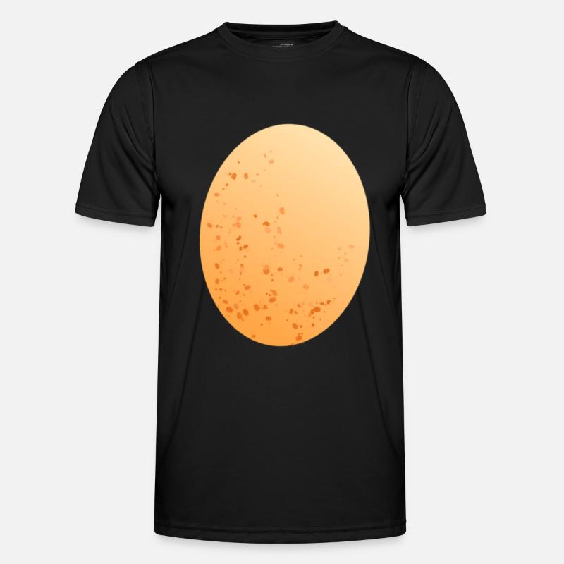 Egg chicken egg - Men's Functional T-Shirt - black