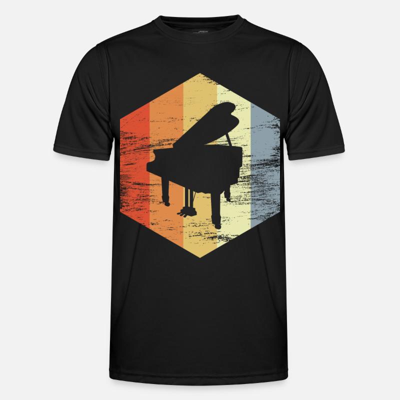 Piano à queue vintage T-shirt sport Homme