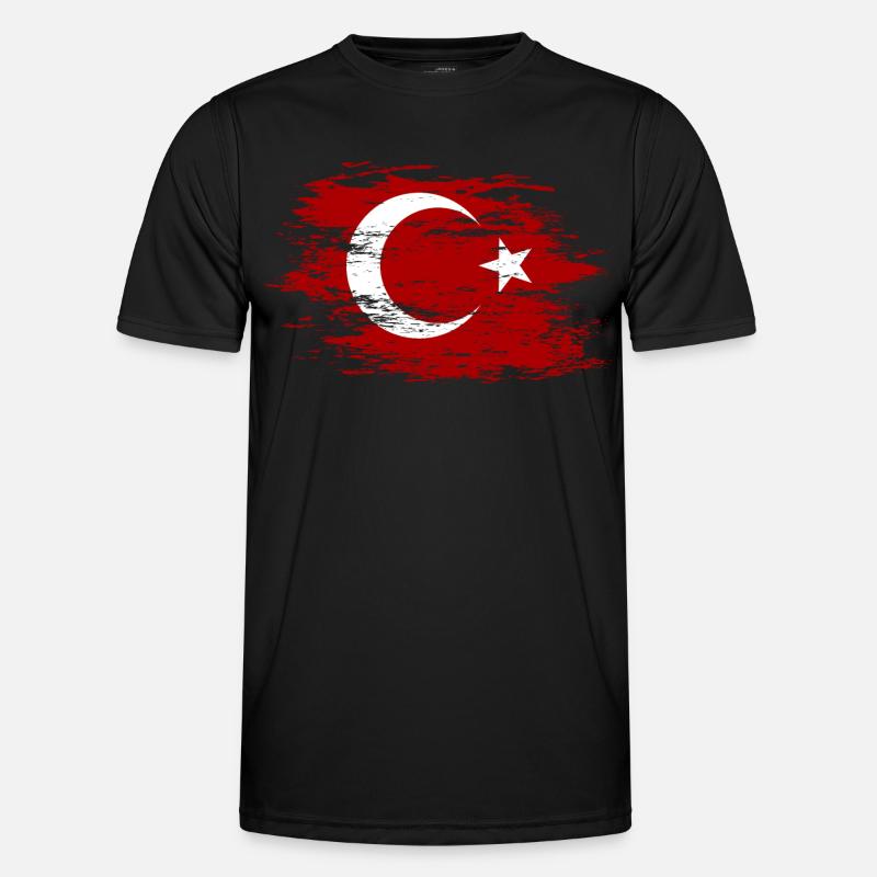 Turkey used - Men's Functional T-Shirt - black