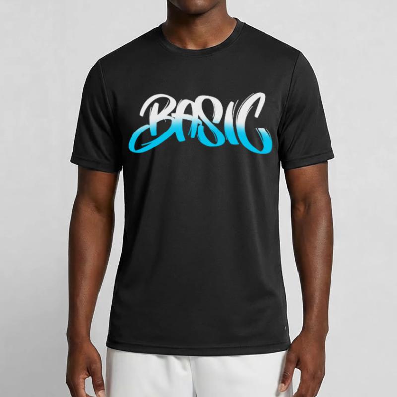 Dégradé de graffiti BASIC T-shirt sport Homme