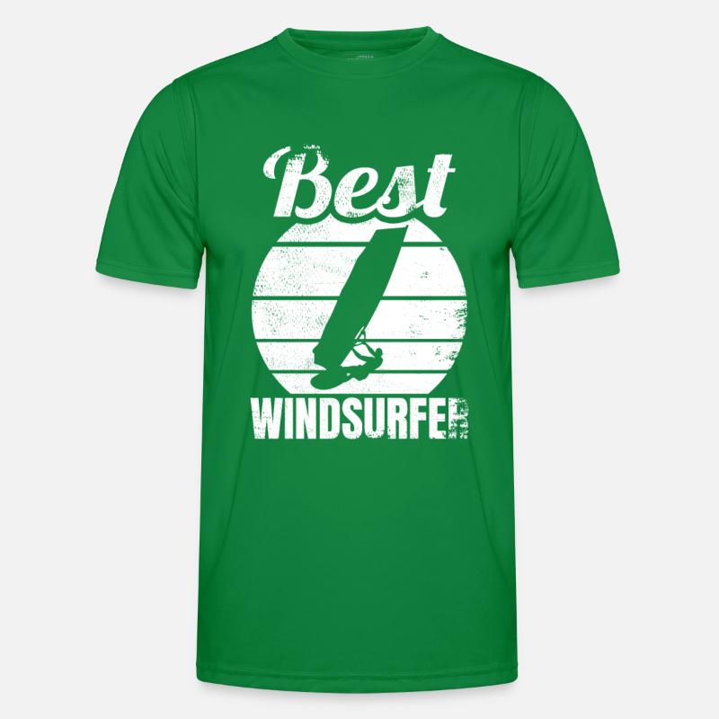 Bester Windsurfer Männer Funktions-T-Shirt