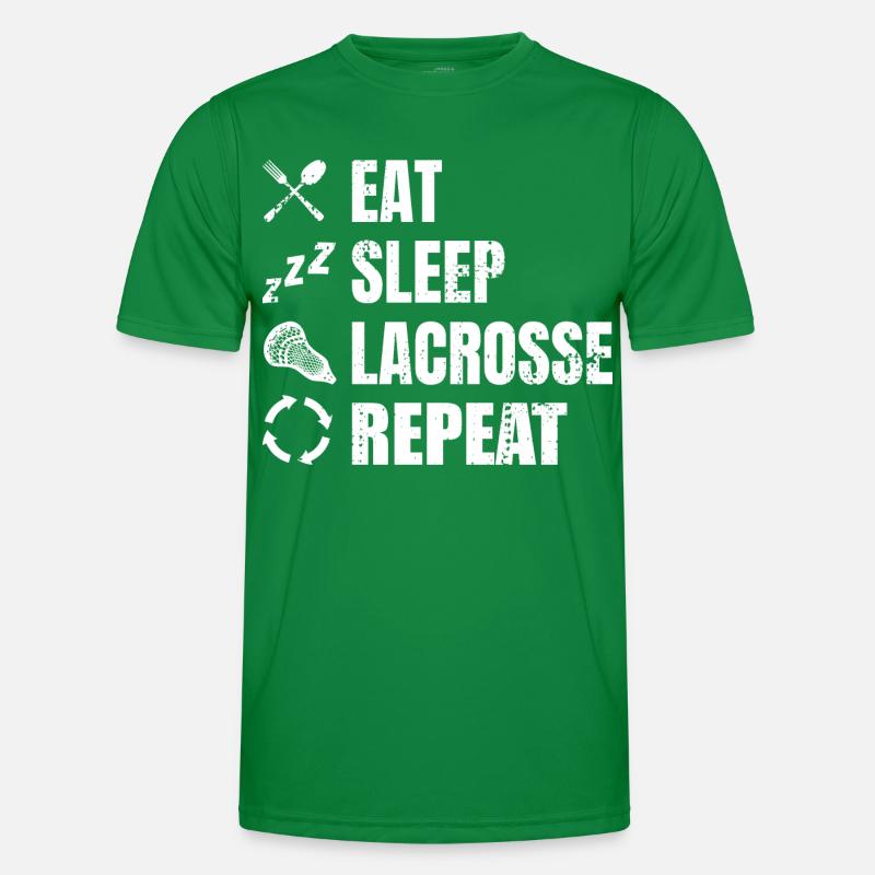 Lacrosse Player Routine Men's Functional T-Shirt