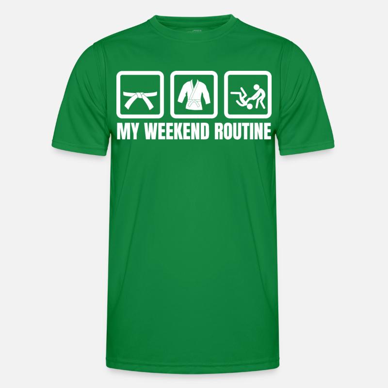 Judo Weekend Men's Functional T-Shirt