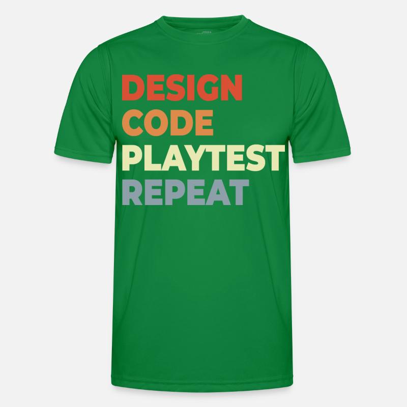 Game Development Workflow Men's Functional T-Shirt