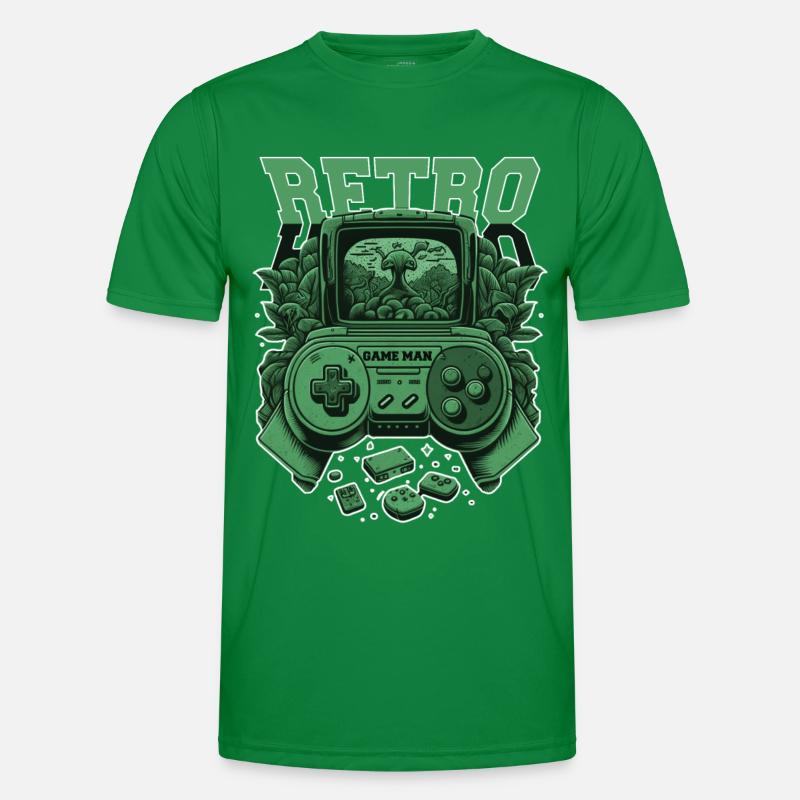 Console rétro T-shirt sport Homme