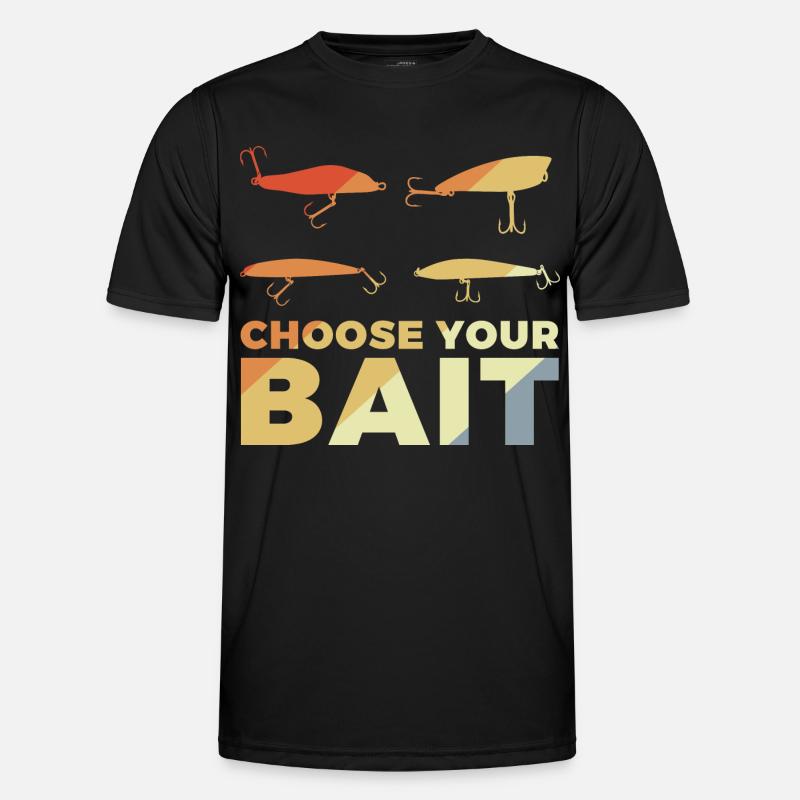 Lustiger Angler Spruch Männer Funktions-T-Shirt