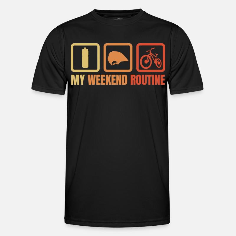 Ma routine du week-end T-shirt sport Homme