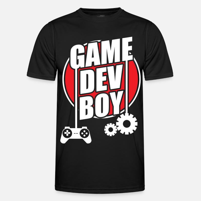 Game developer - Men's Functional T-Shirt - black