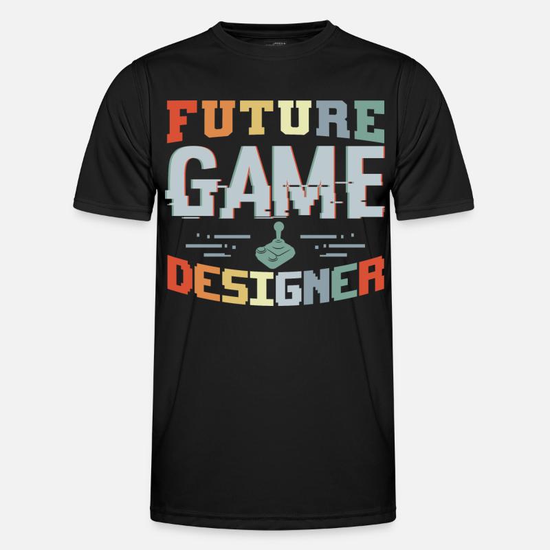 Future Game Developer - Men's Functional T-Shirt - black
