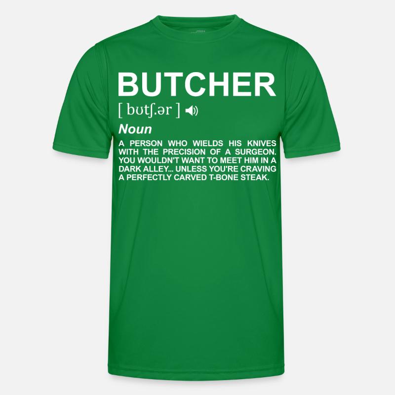 Définition de boucher T-shirt sport Homme