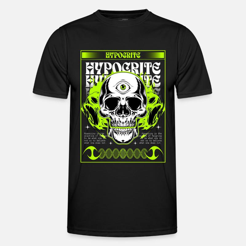 Crâne T-shirt sport Homme