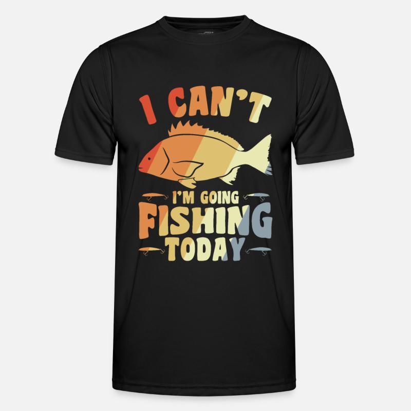 Angler Witz Männer Funktions-T-Shirt