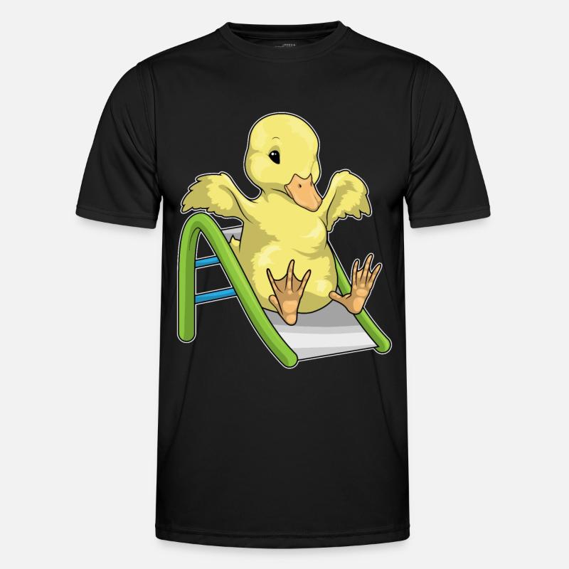Duck Slide - Men's Functional T-Shirt - black