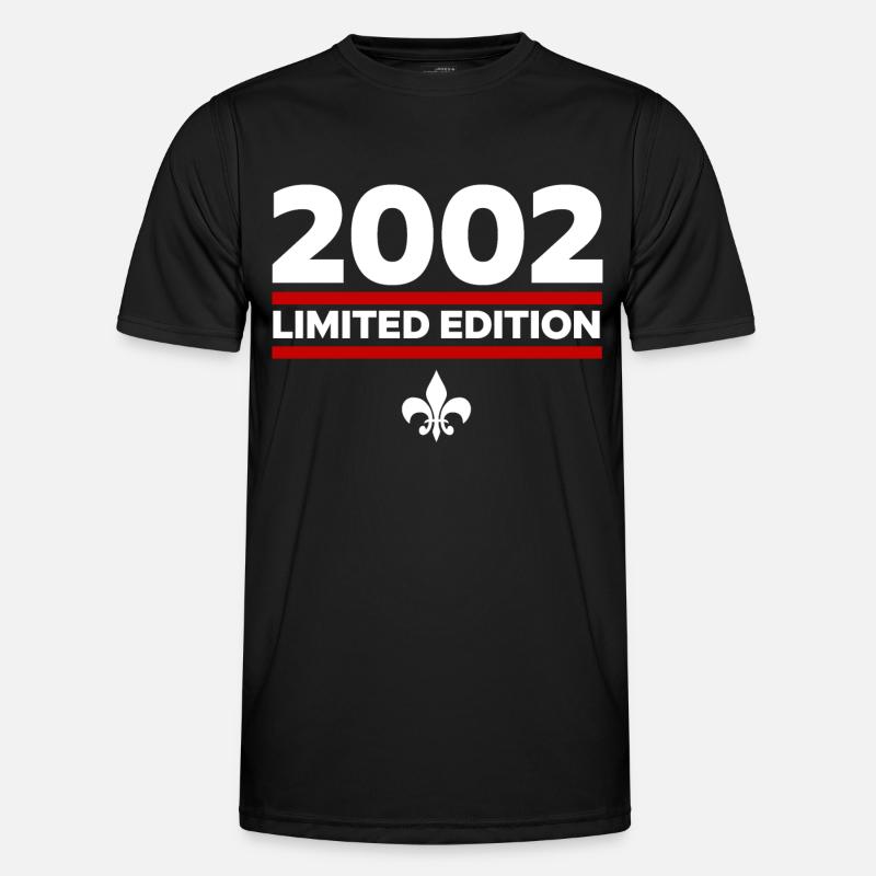 2002 Limited Edition - Men's Functional T-Shirt - black