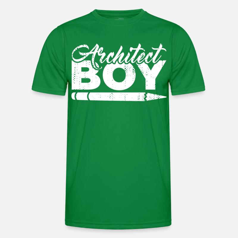 Architekt Junge Männer Funktions-T-Shirt