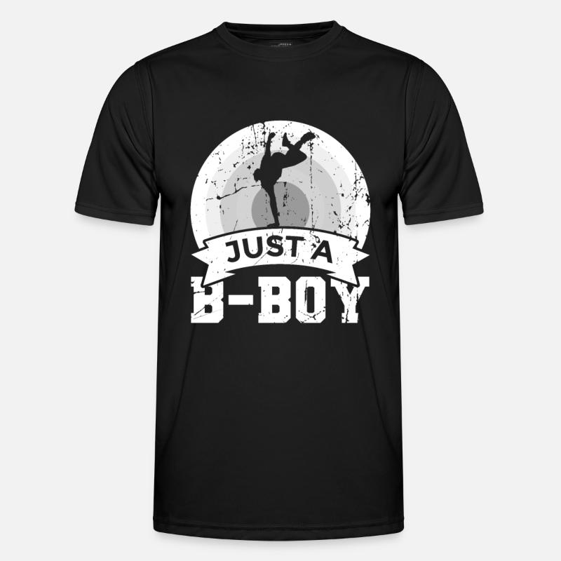 Just a B Boy - Men's Functional T-Shirt - black
