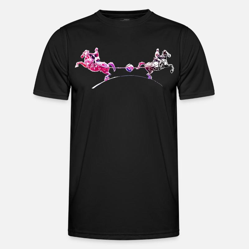 Magdeburger | Magdeburg | Halbkugel-Experiment - Männer Funktions-T-Shirt - Schwarz