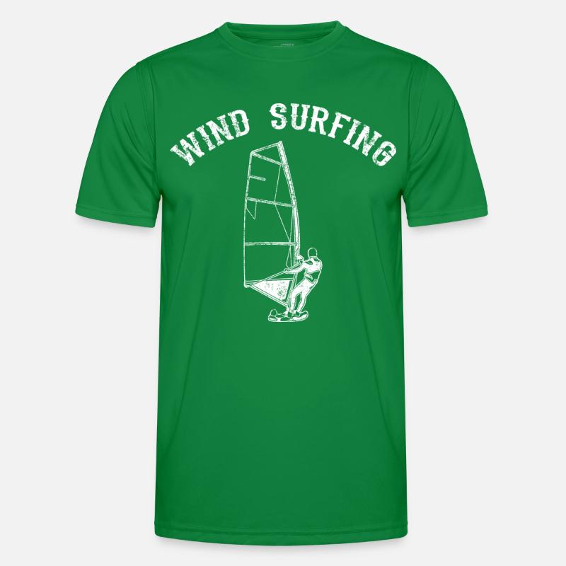 Wind Surfing Men's Functional T-Shirt