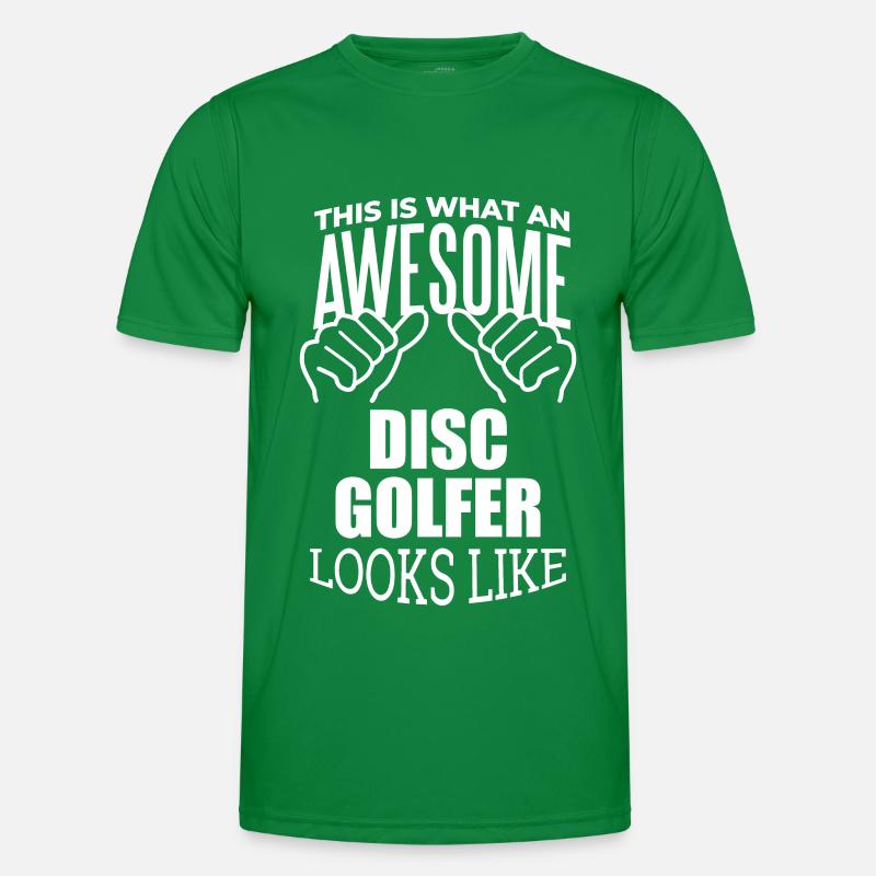 Disc golf T-shirt sport Homme