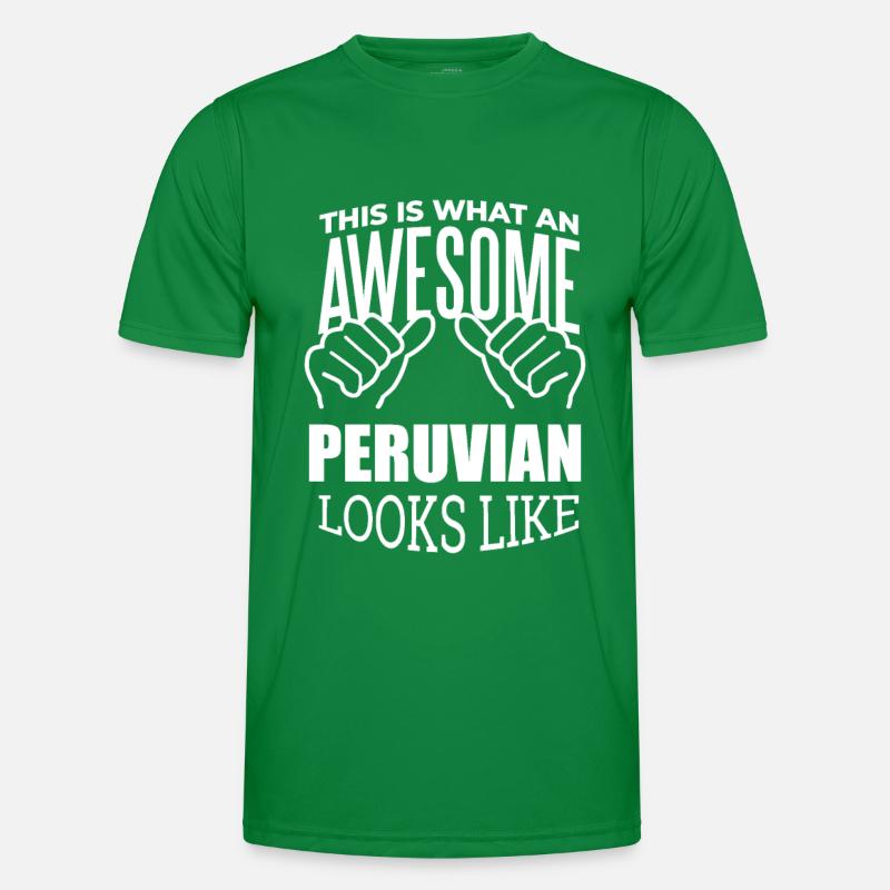 Peru Männer Funktions-T-Shirt