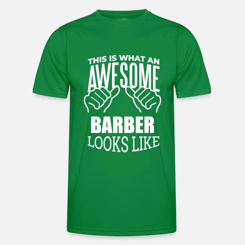 coiffeur T-shirt sport Homme