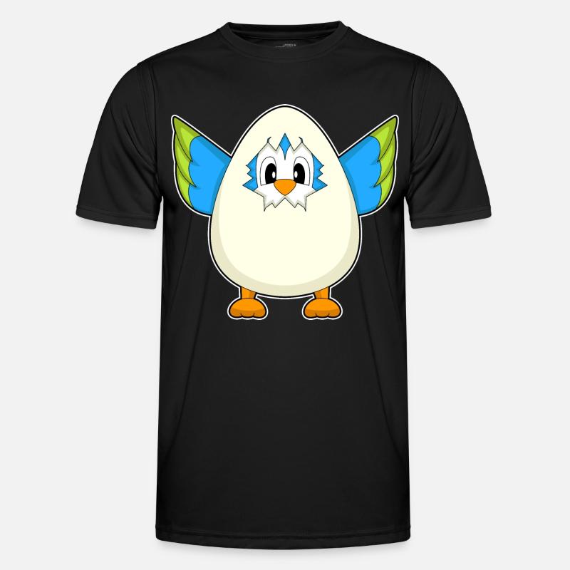 Parrot Egg - Men's Functional T-Shirt - black