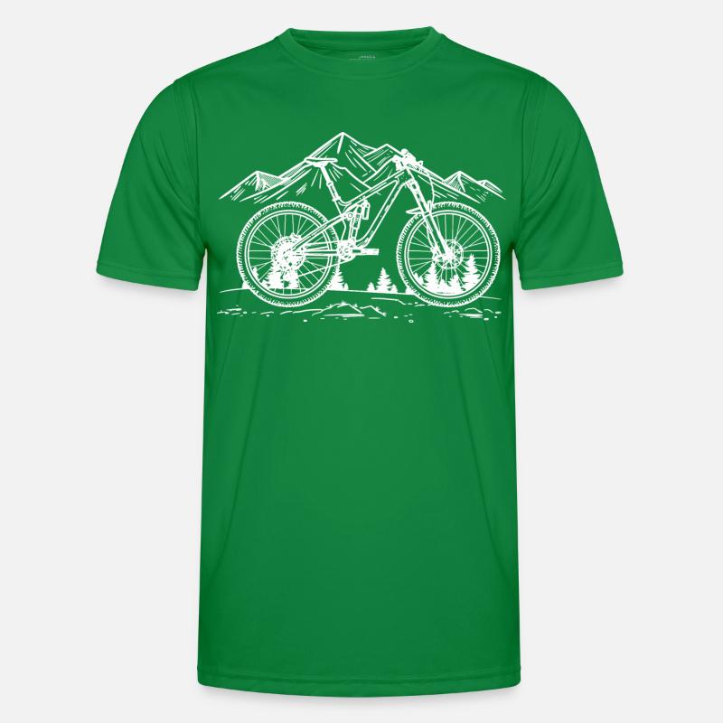 Dessin VTT T-shirt sport Homme
