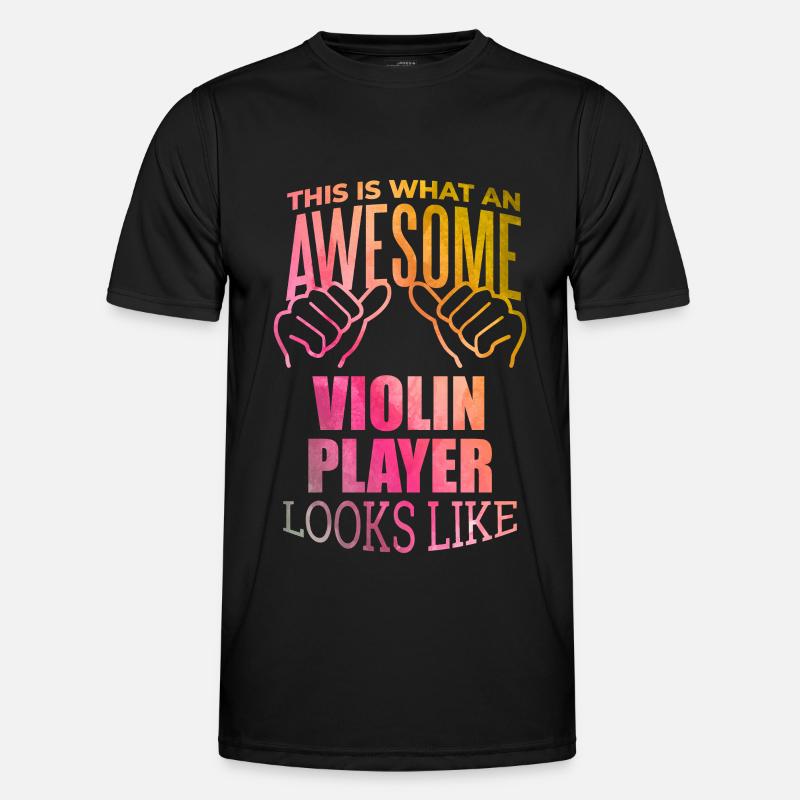 violon T-shirt sport Homme