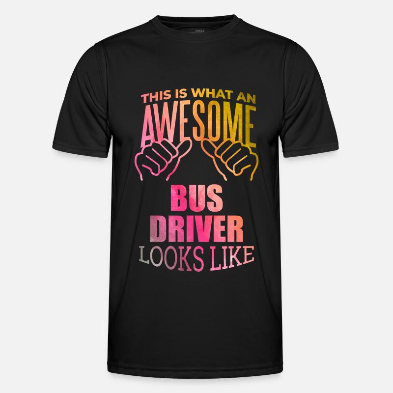 chauffeur de bus T-shirt sport Homme