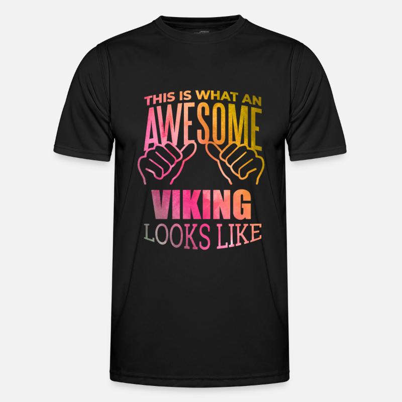 Wikinger Männer Funktions-T-Shirt