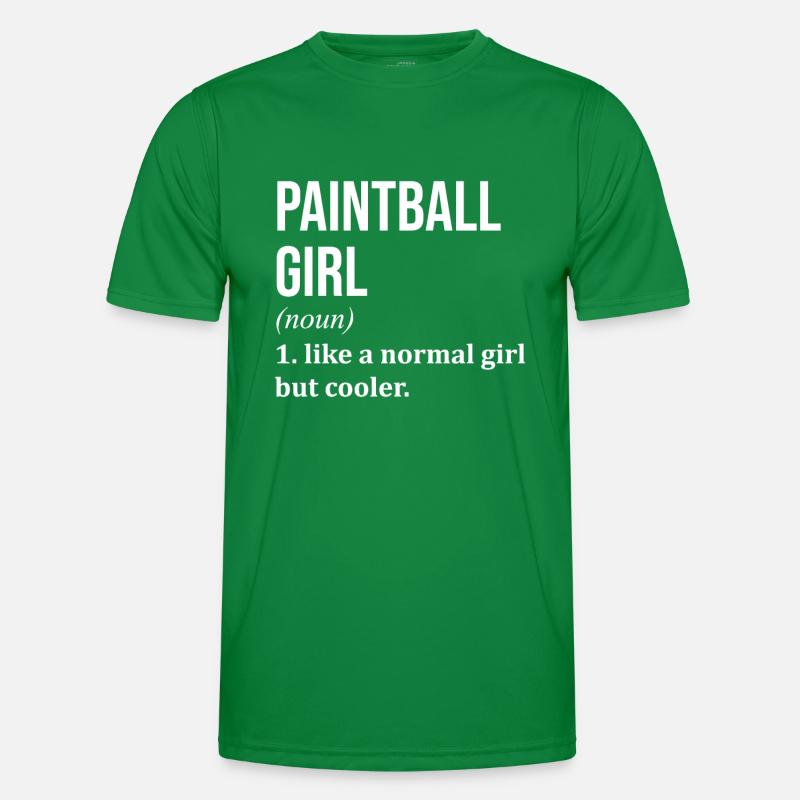 Paintball Men's Functional T-Shirt