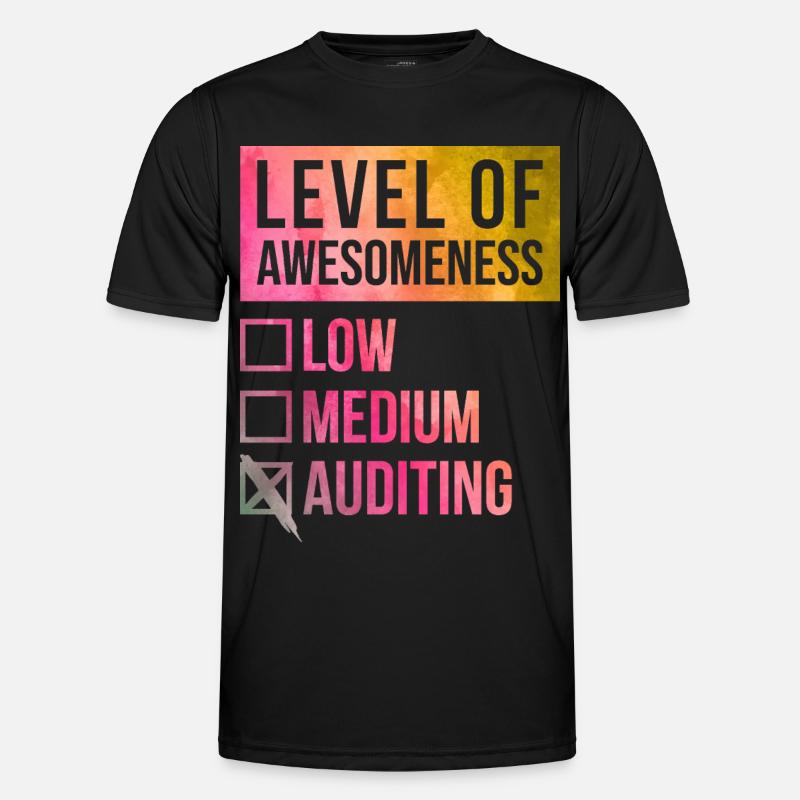 Auditing - Men's Functional T-Shirt - black