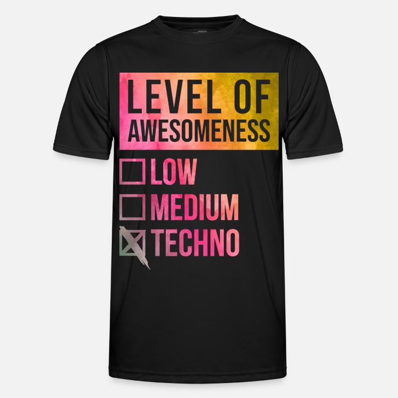 Techno Männer Funktions-T-Shirt
