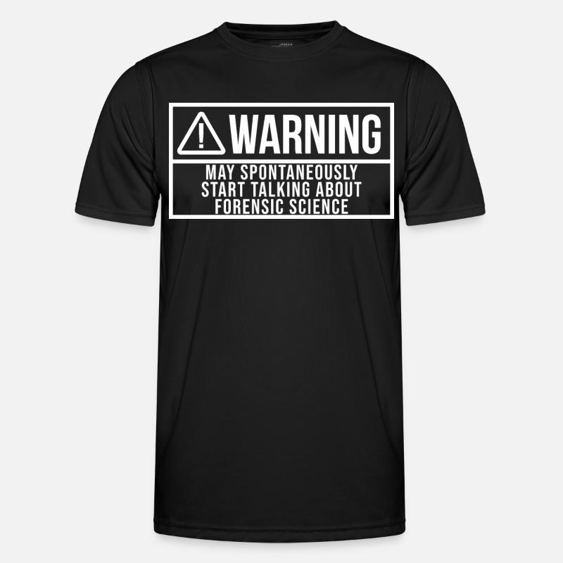 Forensic Science - Men's Functional T-Shirt - black